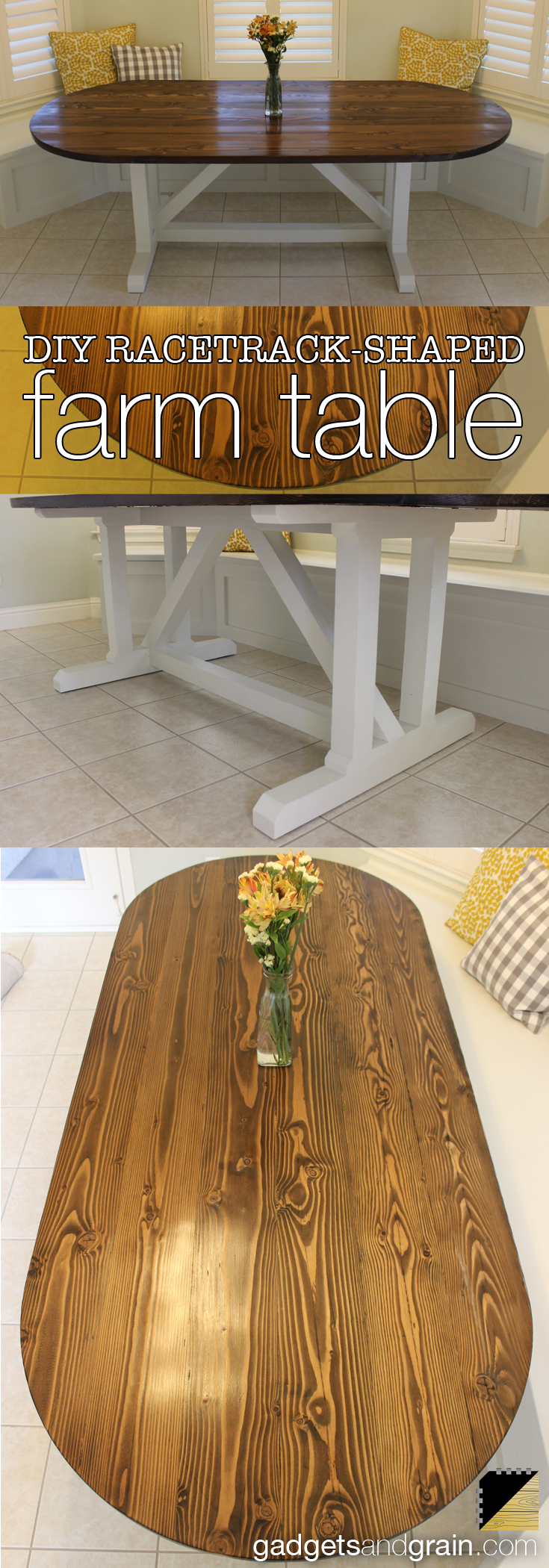 various views of the dining table